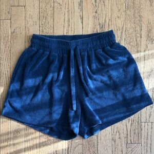 Daily Drills Terry Blue Shorts Size Xs-S
